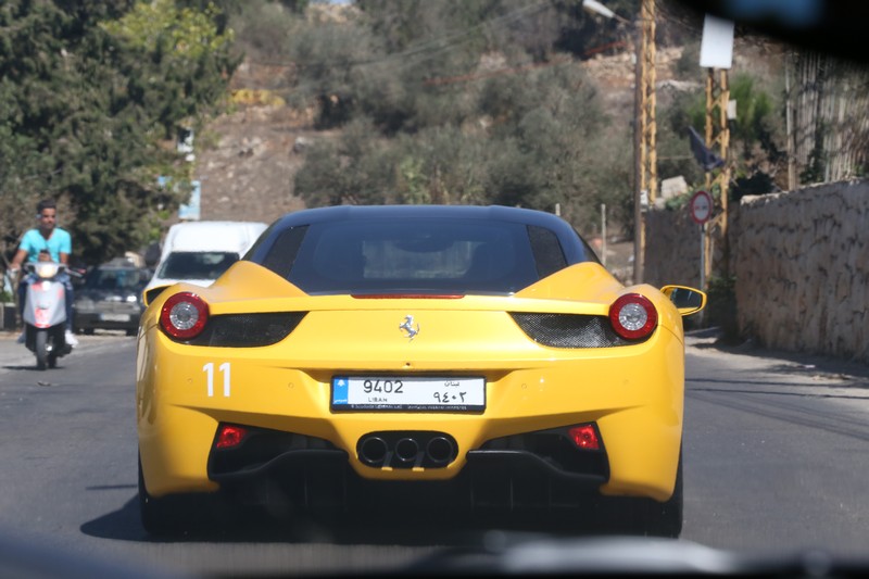 Ferrari Panorama Lebanon 2016 Ride